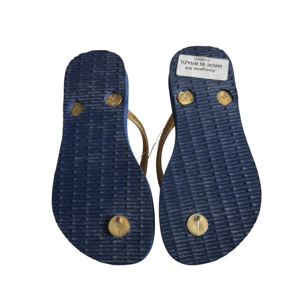 Havaianas Kids Wonder Woman Flip Flops Sandals Superhero Character Girls 10C - Picture 3 of 5